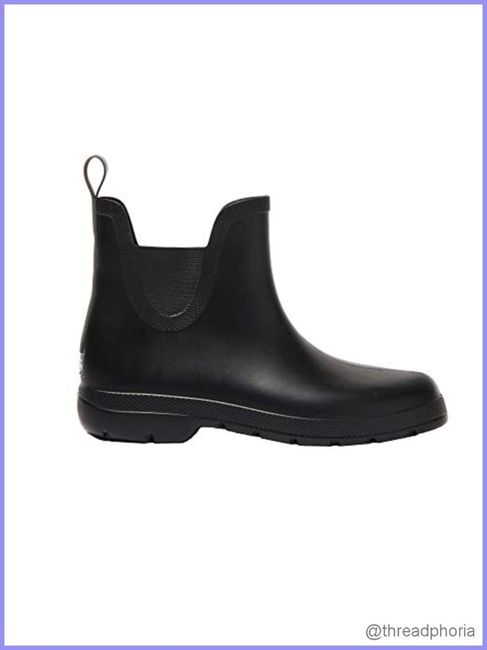 Waterproof Lightweight Chelsea Rain Boots Slip-Resistant Ankle Boots